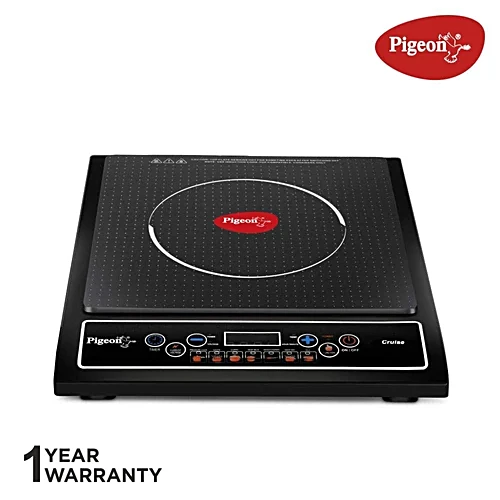 Pigeon by Stovekraft Cruise Induction Cooktop - With Crystal Glass 1800 Watt 7 Segments LED Display Auto Switch Off - Image 5