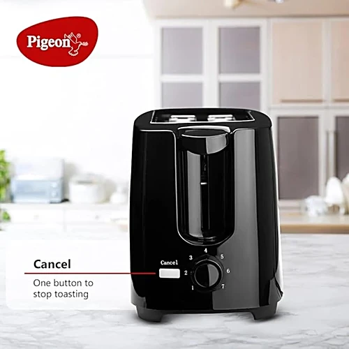 Slice Auto Pop Up Toaster - 750 Watt Black - Image 4