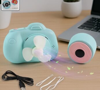 Portable Mini Camera-Shaped Handheld Fan