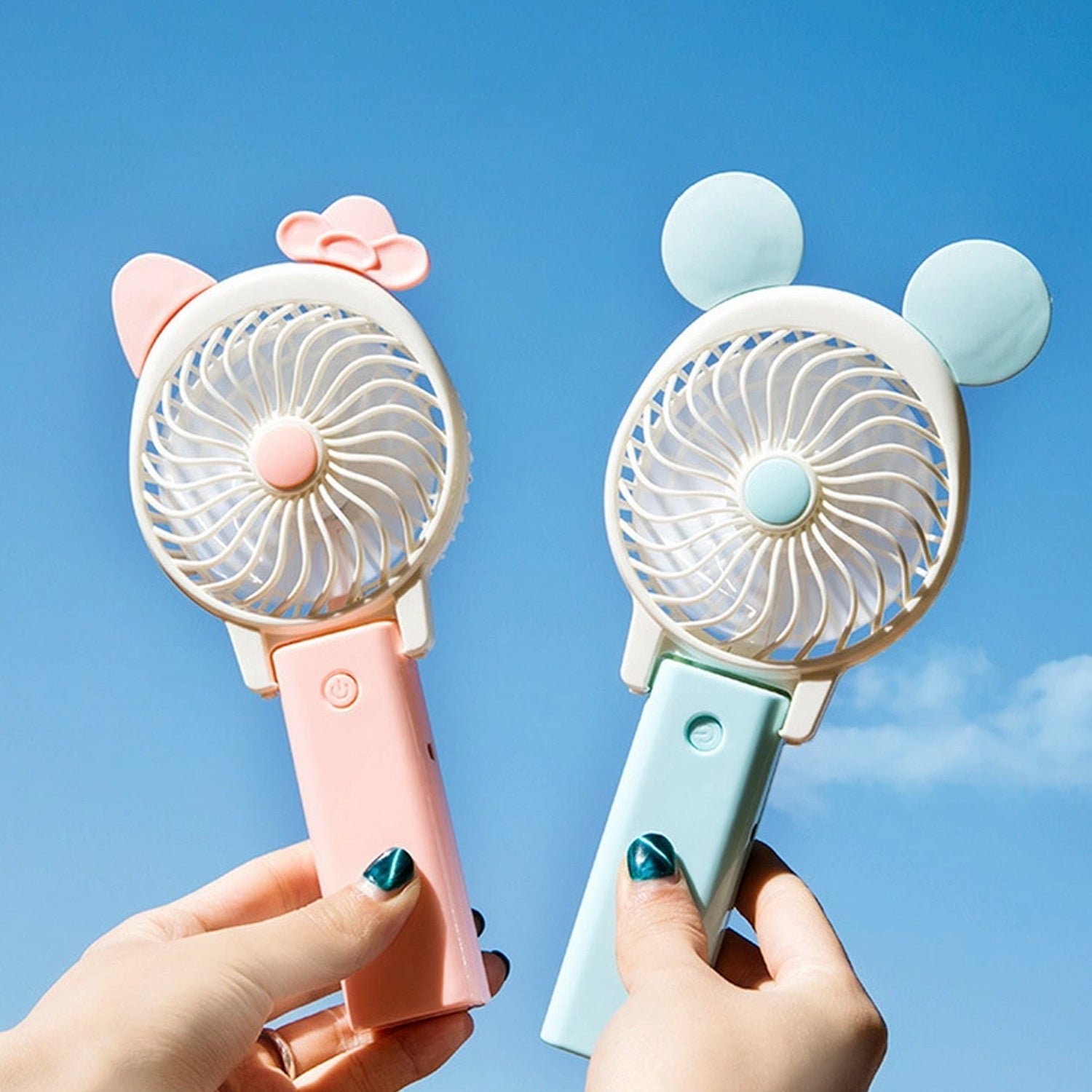 Mini Cartoon Style Fan household and many more for producing fresh air purposes - Image 3