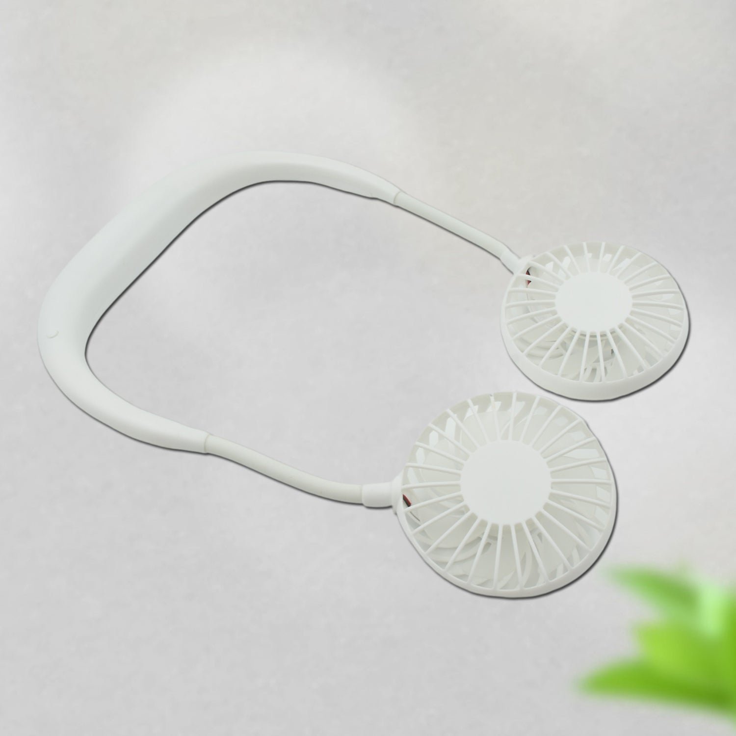 USB Rechargeable Wearable Neckband Fan - Image 7
