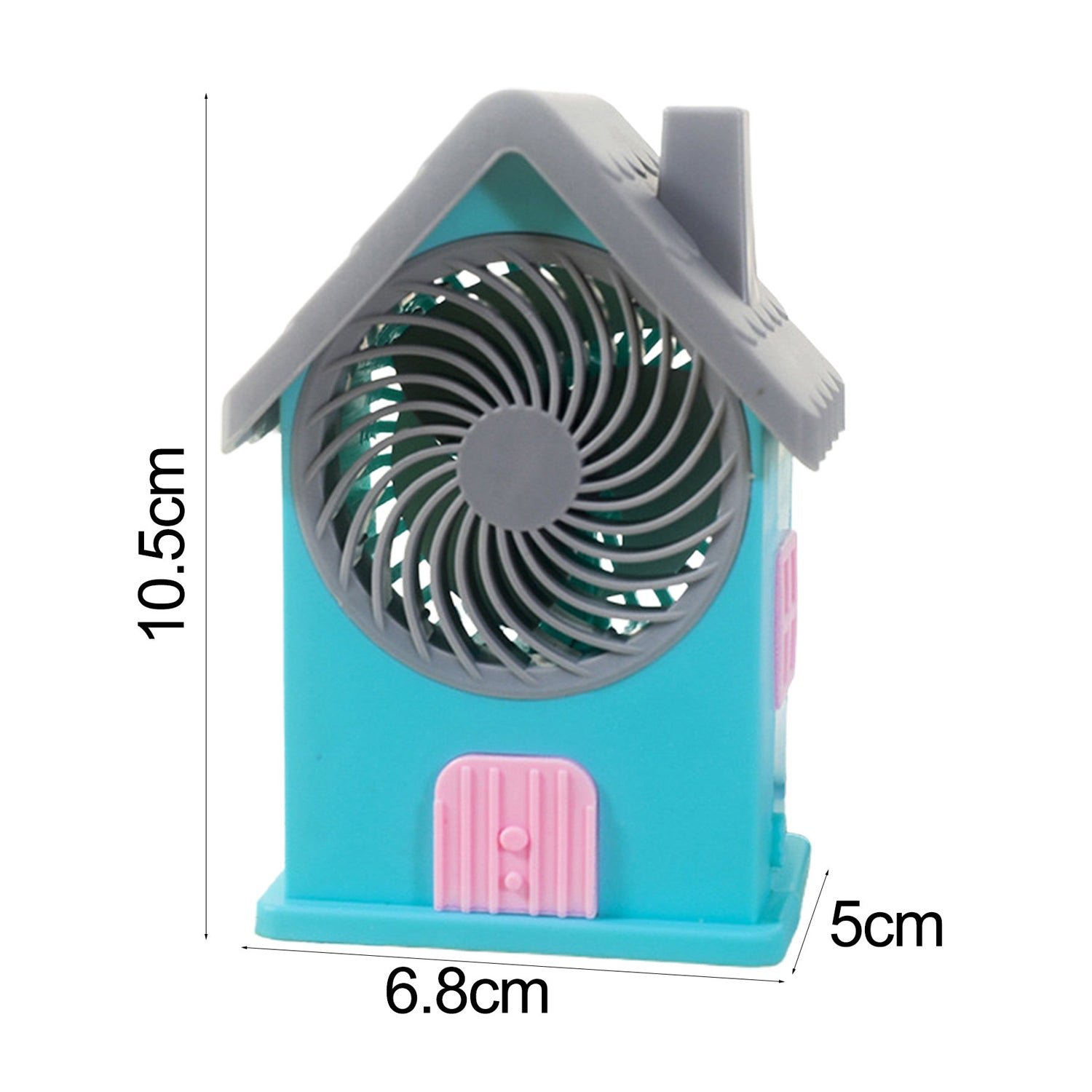 Mini Rechargeable Portable Personal Desk Fan (Battery Not Include) - Image 5