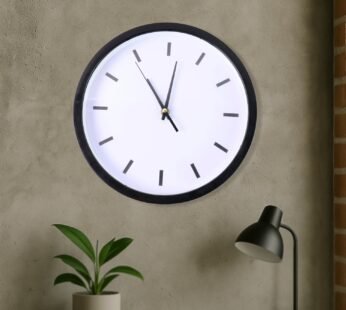 Classic Wall Clock for Home and Office – Mix Design Round 1 Pc Assorted Pattern