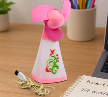 Portable USB Mini Fan for Office Desk Use