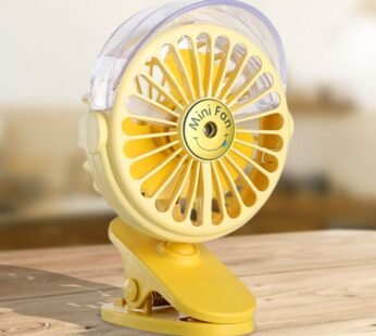 Clip Desk Fan Portable Table Cooling Fan for Home, Car & Office