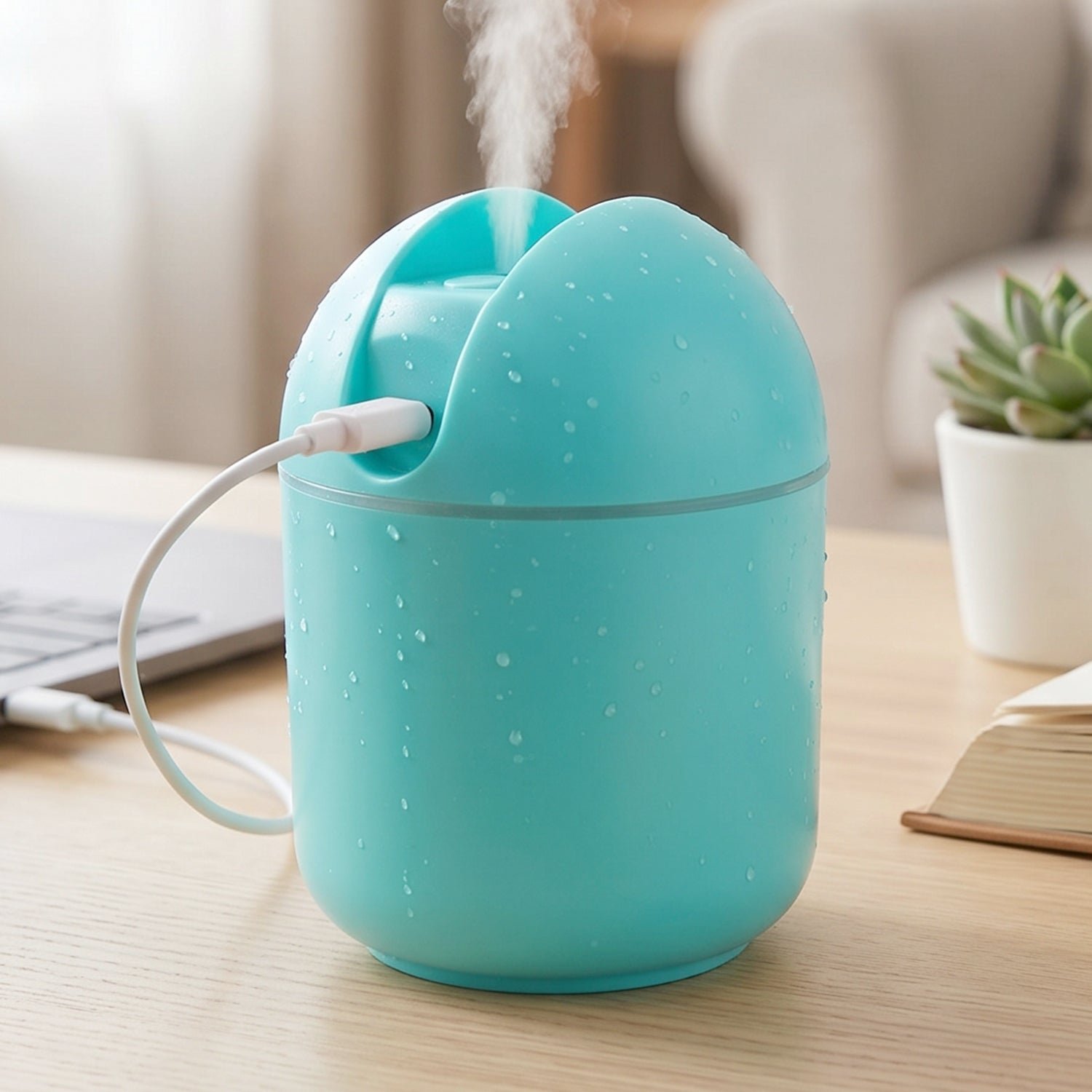 Portable USB Mini Air Humidifier with Cool Mist (1 Pc) - Image 8