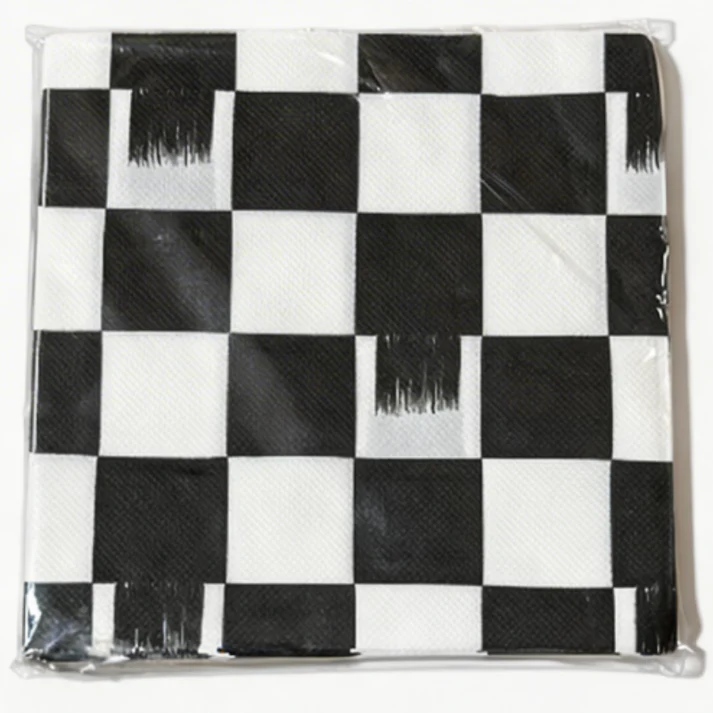Premium Printed Tissue Paper Napkins - 20 Pcs Decorative Pack - Image 3