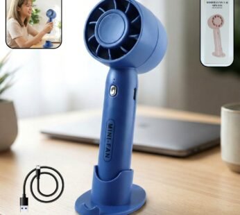 Rechargeable Mini Handheld Fan (1 Pc)