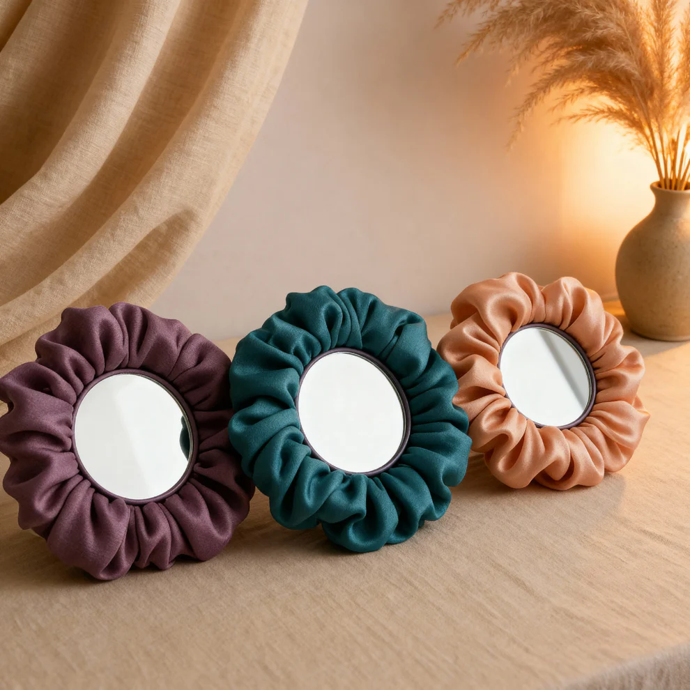 Premium Organza Silk Scrunchie – Sheer Luxe Hair Tie for All Hair Types - Image 3