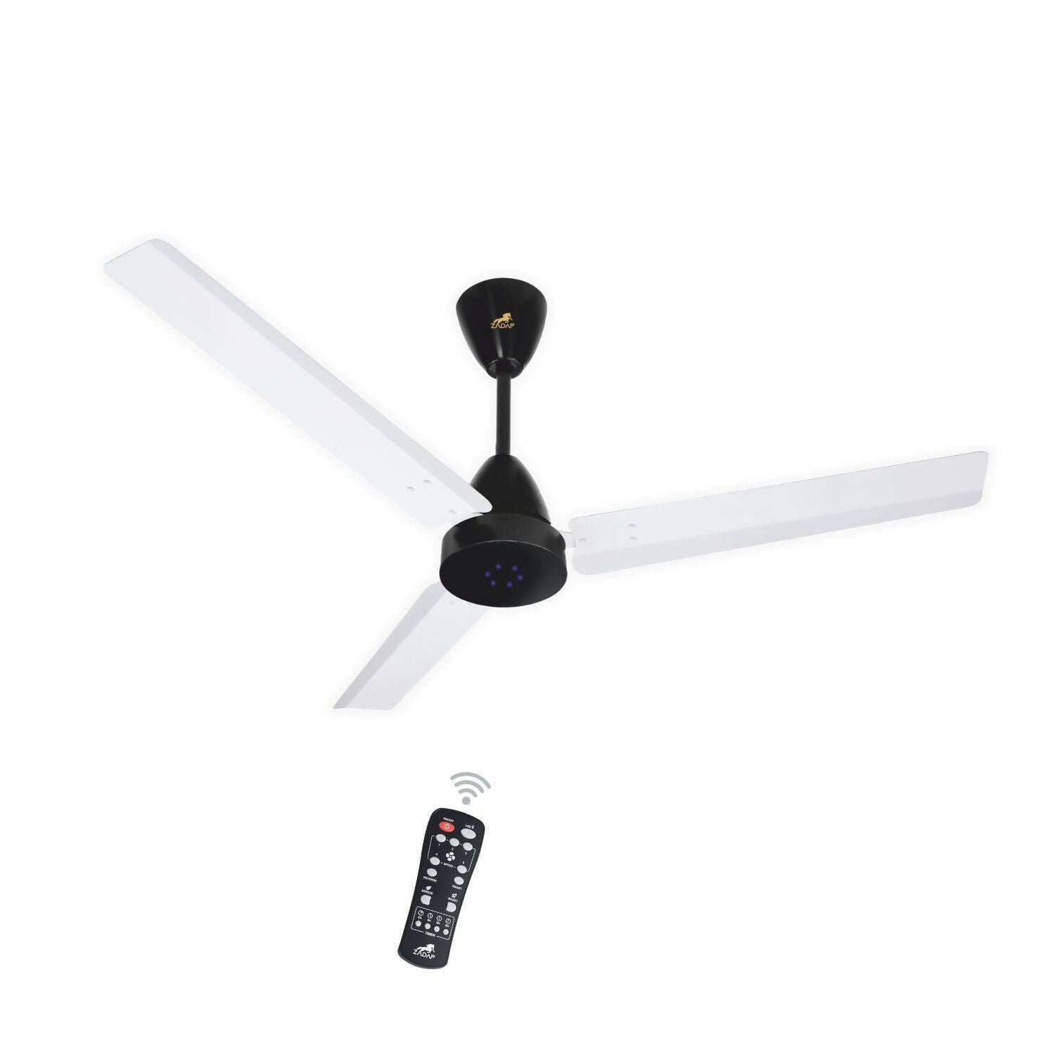 Zadap STROM 1200mm High Speed BLDC Ceiling Fan with Remote(White)
